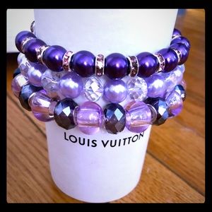 ****SOLD****Beaded bracelets
